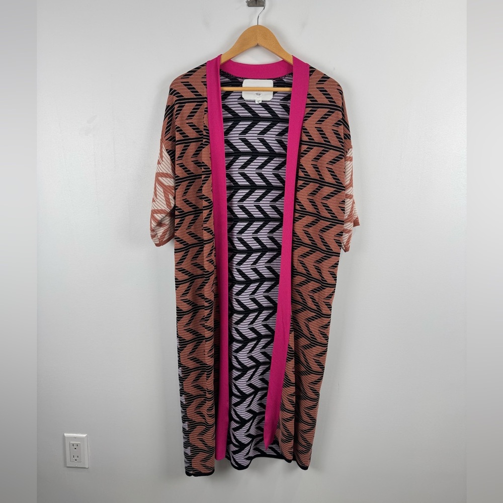 Sita Murt Women Multicolored Knit Kimono Size 36 (Small)